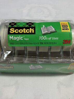 Scotch Magic Tape Value Pack - Clear with‎ Green Packaging - 3M